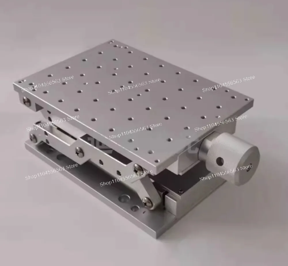 120mm Stroke Z-Axis Positioning Table Manual Vertical Lift Platform for Workbench Marking Machine CNC Mill
