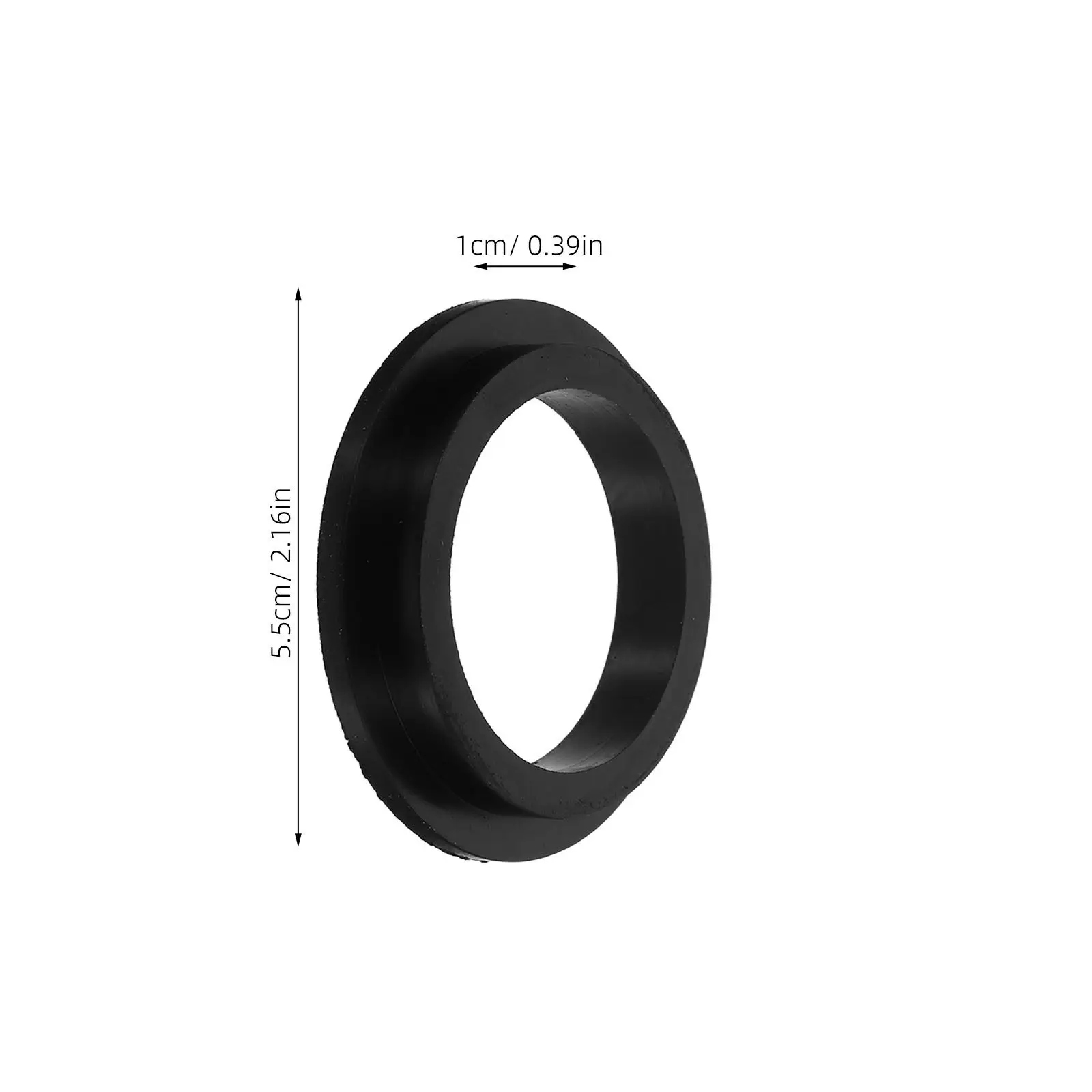 6Pcs Pool Filter Pump Gasket Ring Black PVC O-Shaped Sealing Washer for Sand Filter Pumps Pool Filtration System Replacement