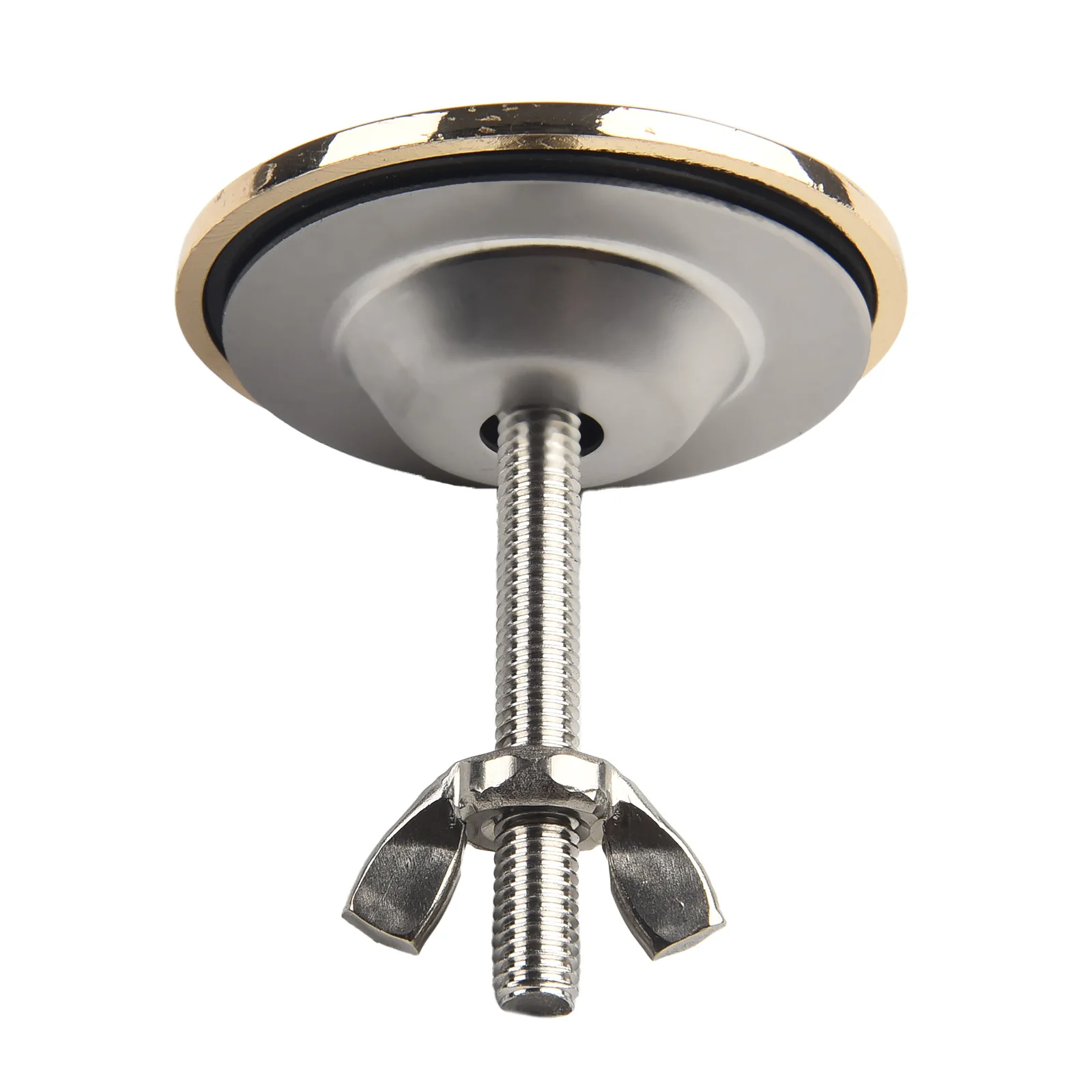 1pcs New Bathroom Bathtub Kitchen Sink Plug Faucet Hole Cover Stainless Steel Tool 5*7*1.2cm Eliminate Clogging Rust Resistance