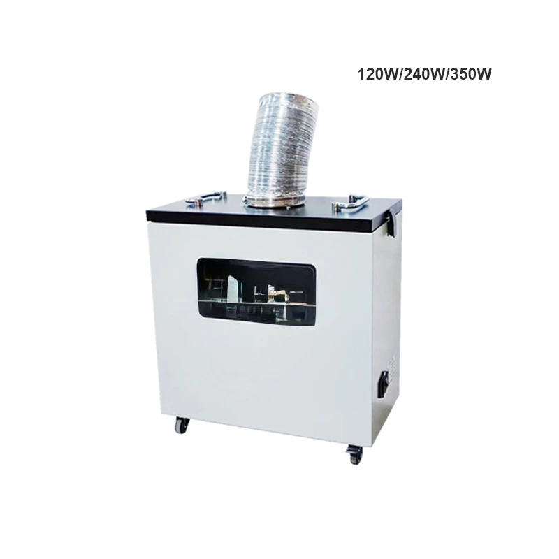 120W/240W/350W Pure Air Fume Extractor Industrial Smoke Purifier For Co2 Laser Marking Cutter Machine CNC Laser Engraving