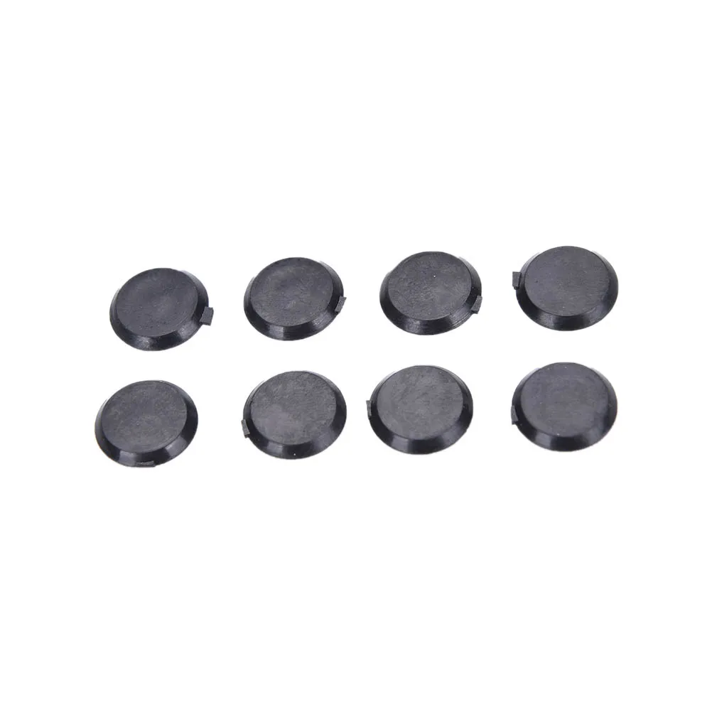 100 Pcs M4 M5, M6, M8, M10 Black Hex Socket Allen Bolt Screw Nut Hexagon Head Cover Cap Protector Fasteners Screws Covers Caps
