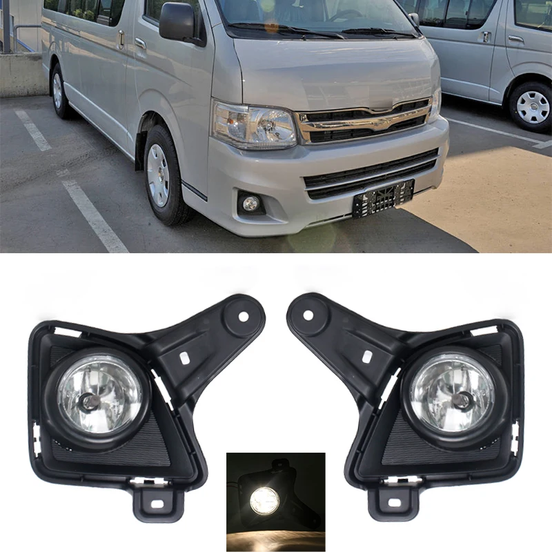 

1 Pair For Toyota Hiace 2011 2012 2013 Car Front Bumper Fog Light Foglight Foglamp Daytime Running Lamp