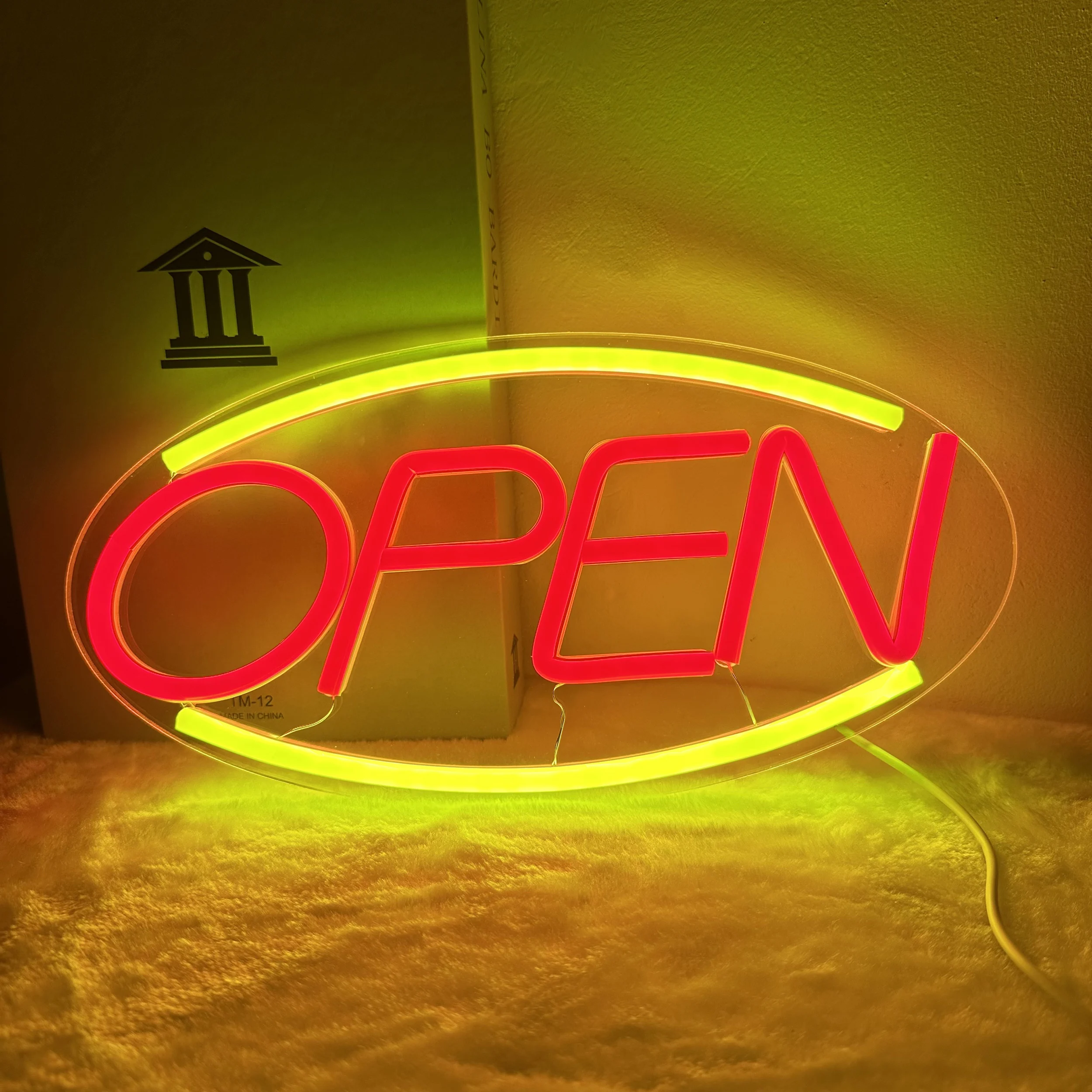 

OPEN Neon Sign LED Neon Light Commercial Wall Lamp USB Powered Bar Shop Coffee Shop Hotel Outdoor Decoration