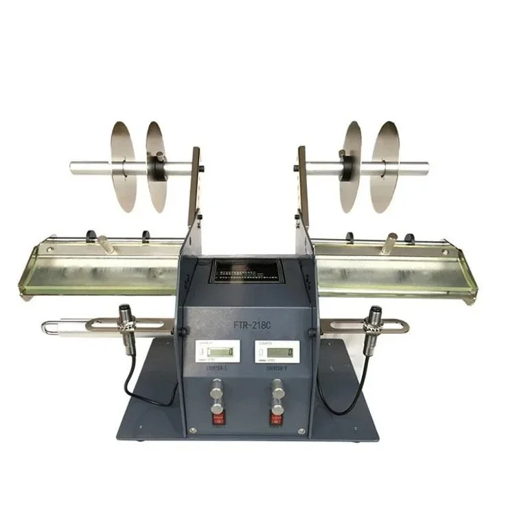 4-120mm Wide Automatic Label Dispenser FTR-218C Automatic Label Stripping Machine With Counting Function Label Distributor