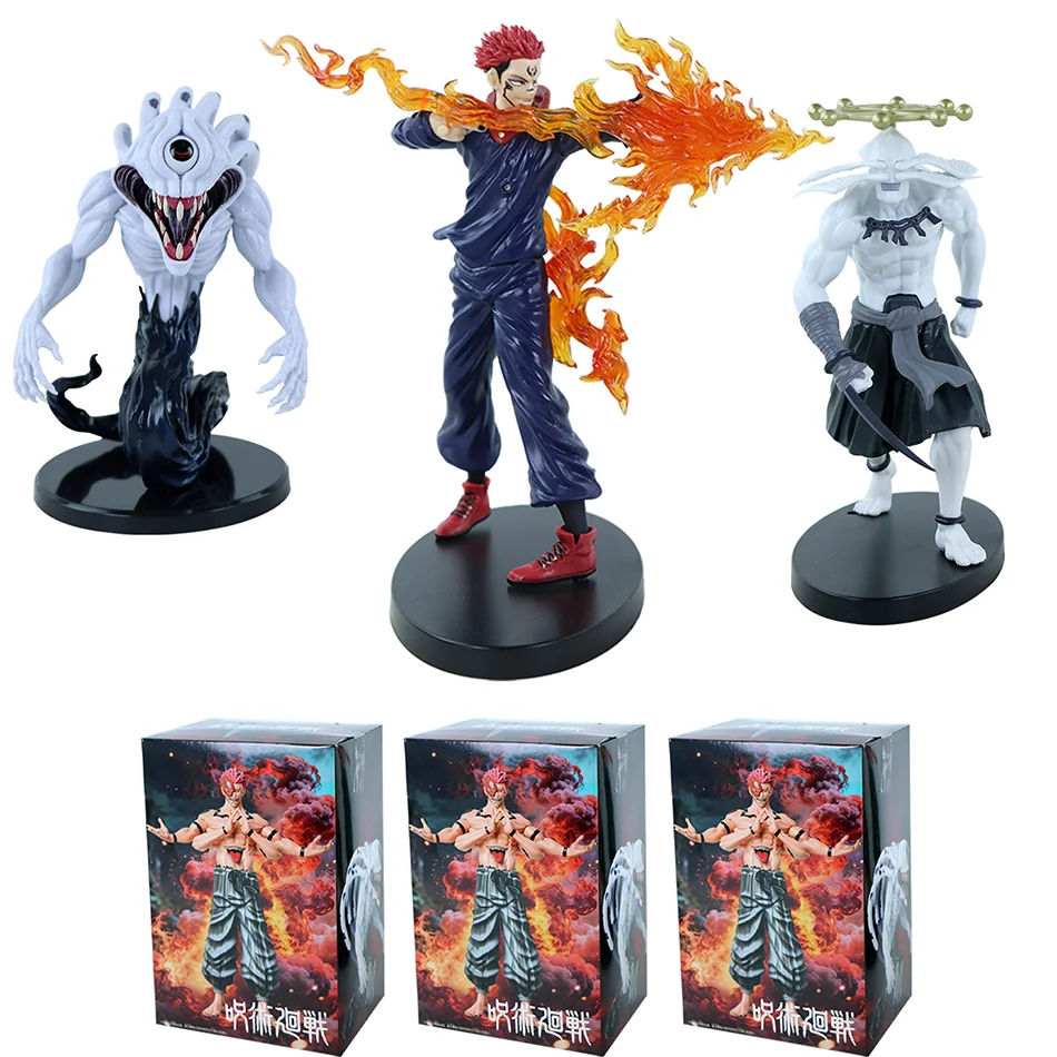 Jujutsu Kaisen Anime-Figur Okkotsu Yuta/Orimoto Rika/Itadori Yuji Actionfigur PVC-Statue Desktop-Ornament Sammlerstück