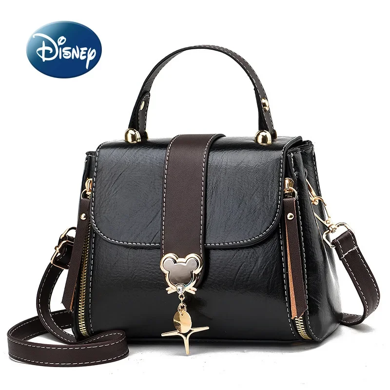 

Disney Mickey New Women's Handbags Luxury Brand Fashion Women's Bags Large Capacity High Quality One Shoulder Oblique Bags