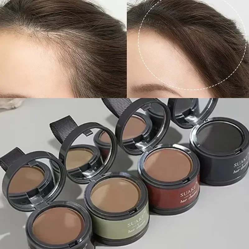 Unisex Hair Loss Product Hairline Powder Hair Concealer Natural Cover 4g Hairline Shadow Powder Makeup Hair Powder