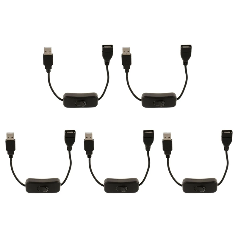 

T31C-5X USB A Male To Female Extension Cable With Switch On / Off