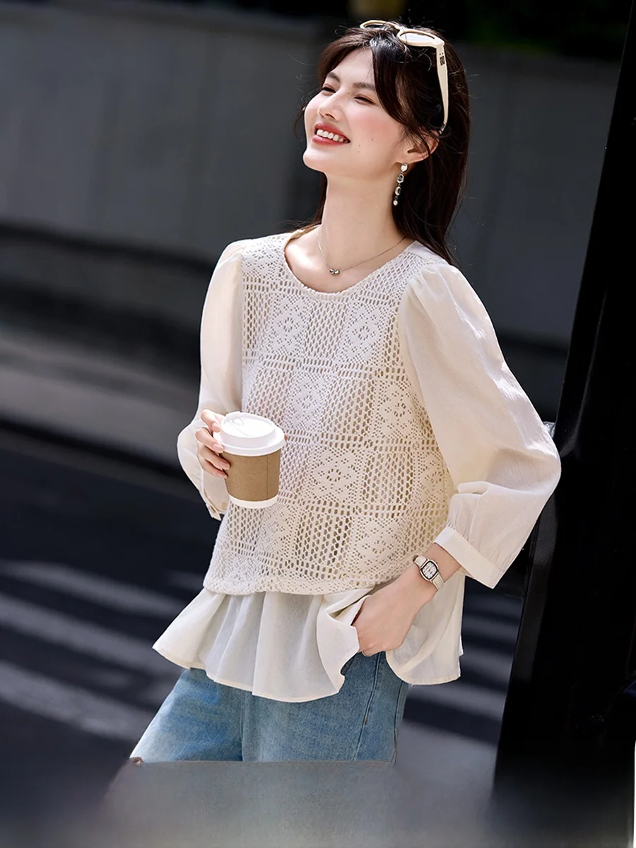 ang-jing-evider-faux-deux-pieces-irt-femmes-rondes-ne-epissure-design-sens-automne-nouveau-sle-minceur-petit-irt