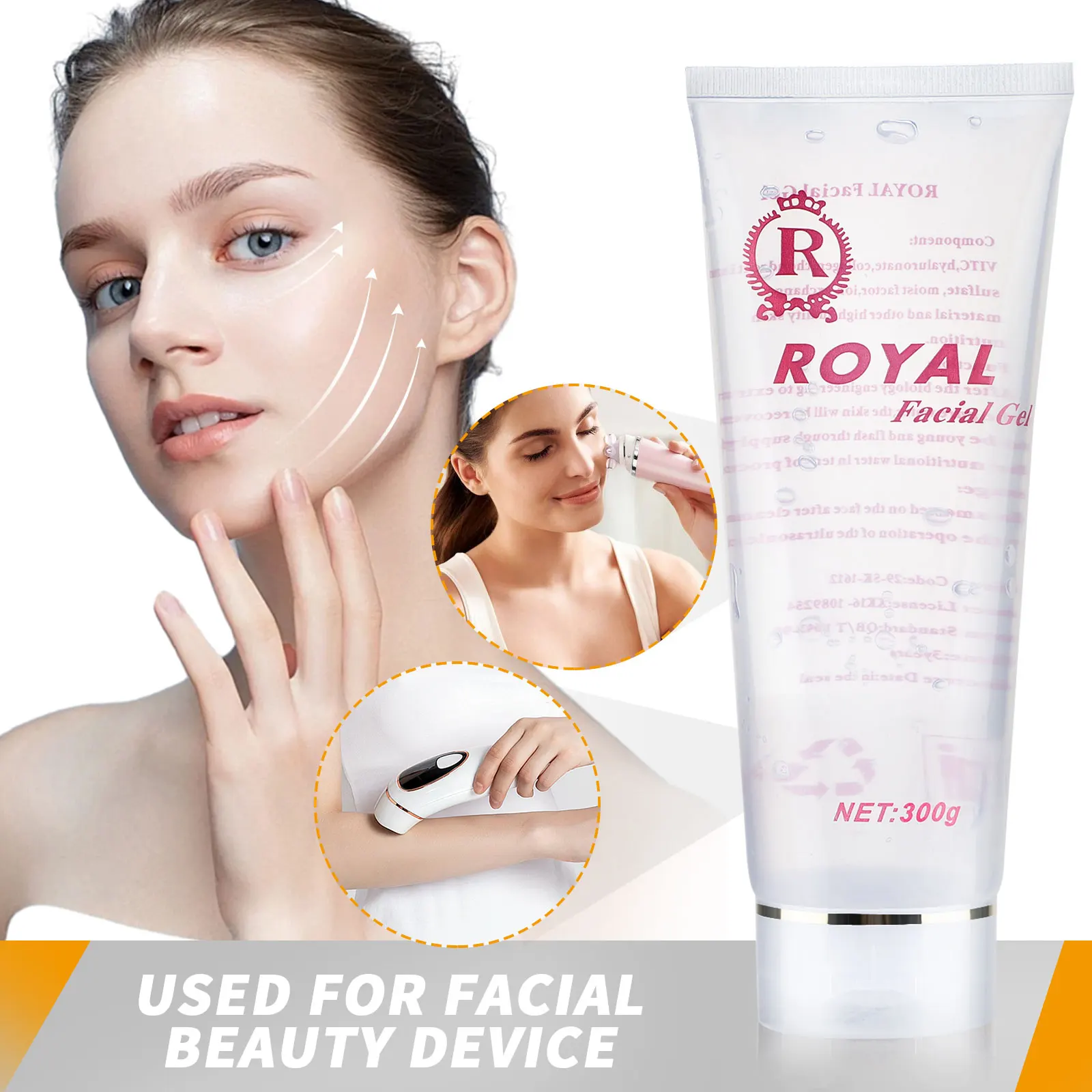 300g Conductive Slimming Gel For Ultrasound Cavitation EMS Body Massager/RF Device/IPL Hair Removal Cooling Conducting Gel