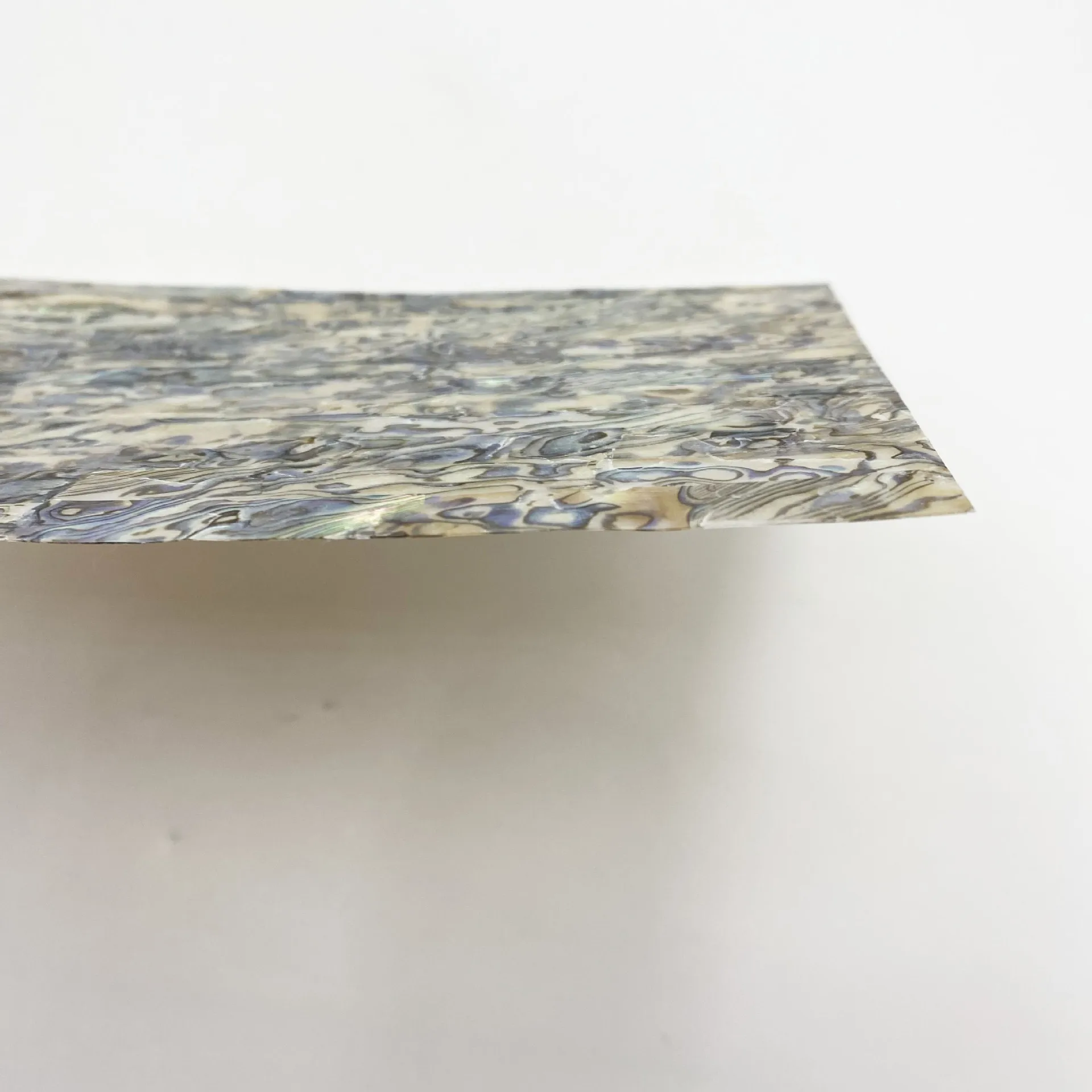 240x140mm Natural Shell Veneer 0.2mm Mother of Pearl Sheet for Guitar Inlay DIY Art Craft Decoration Material