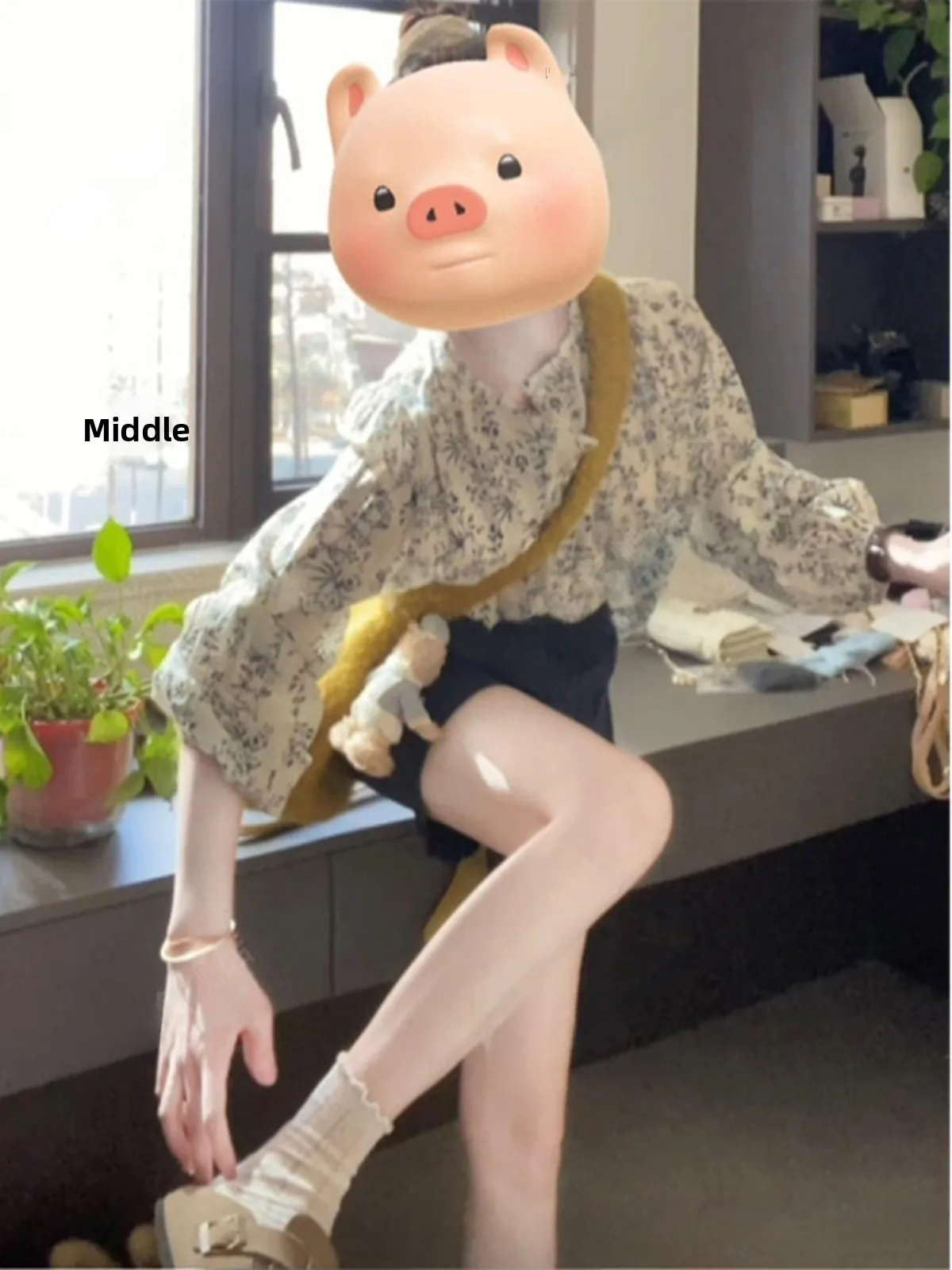 

Элегантная винтажная женская рубашка с цветочным принтом и длинным рукавом, весенний нежный стиль, свободный крой, универсальная, на пуговицах, модная женская одежда