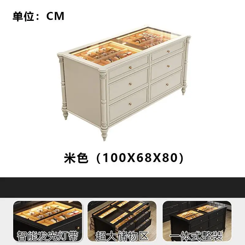 French vintage cloakroom jewelry display cabinet feel home island bedroom storage floor-to-ceiling cabinet