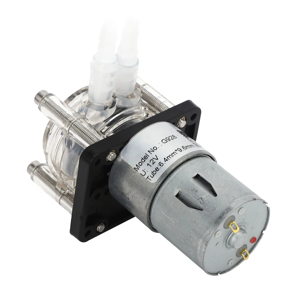 Bomba peristáltica de grande fluxo 12V 24V Bomba dosadora de alta qualidade para laboratório de aquário 500mL/min