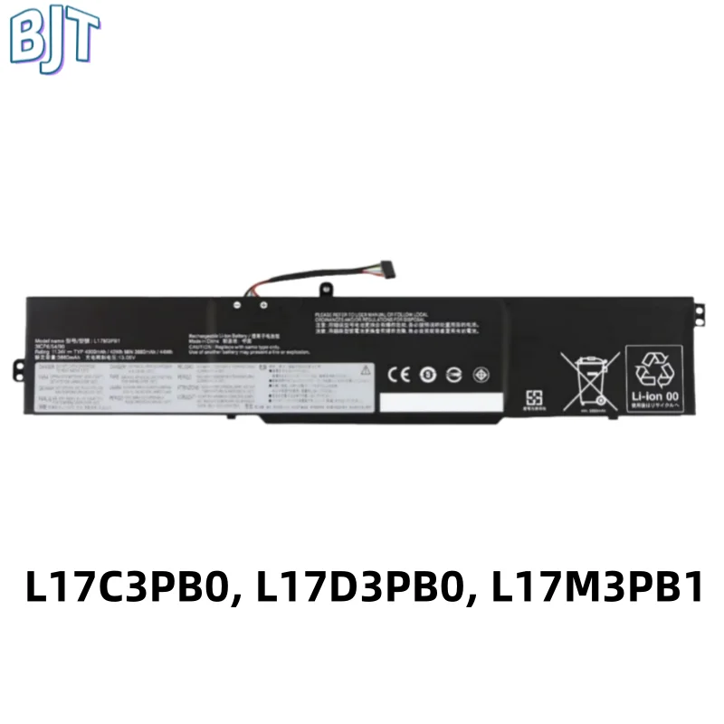 11.34V 45Wh New L17M3PB1 Laptop Battery For Lenovo IdeaPad 330G 330-15ICH 330-17ICH Series Notebook L17C3PB0 L17D3PB0 5B10Q71252