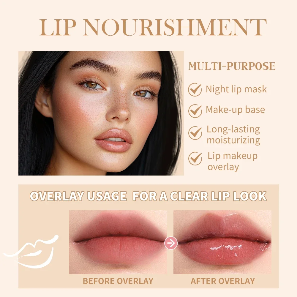 Lippen balsam tief feuchtigkeit spendende Lippen glasur glätten Lippen linien lang anhaltende Ernährung tägliche Lippen pflege Sommer Fridays Lippen balsam koreanisch