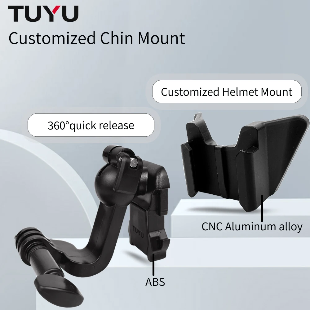 LS2 Helmet Customized MX701 436 FF370 352 800 801 802 805 811 903 Chin Mount for for GoPro Hero10 Insta360 X2 3 DJI Accessories