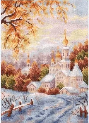 6756 counted cross stitch complete kit Cross-stitch hobby DIY Embroidery kit cross stitch set Needlework Kids handicrafts adults