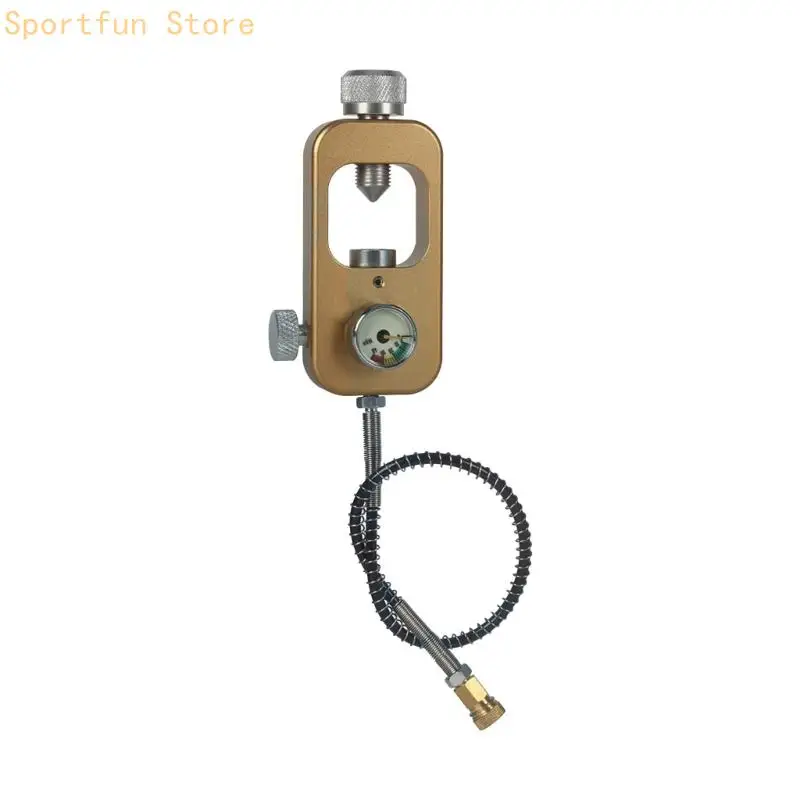 Diving Oxygen Cylinder Refill Adapter Scubas Cylinder Regulator Fill Station X7JD