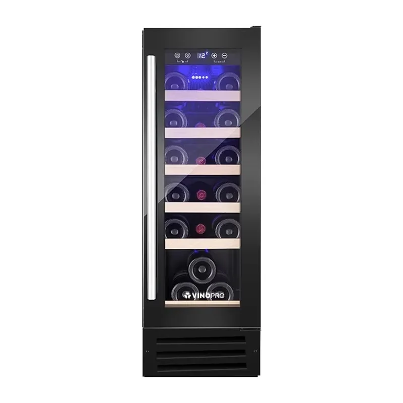 Airo Vinopro 58L Compressor Wine Cooler Cellar Wine Refrigerator and Champagne Custom 19 Bottles LED Temperature Wine Cabinet