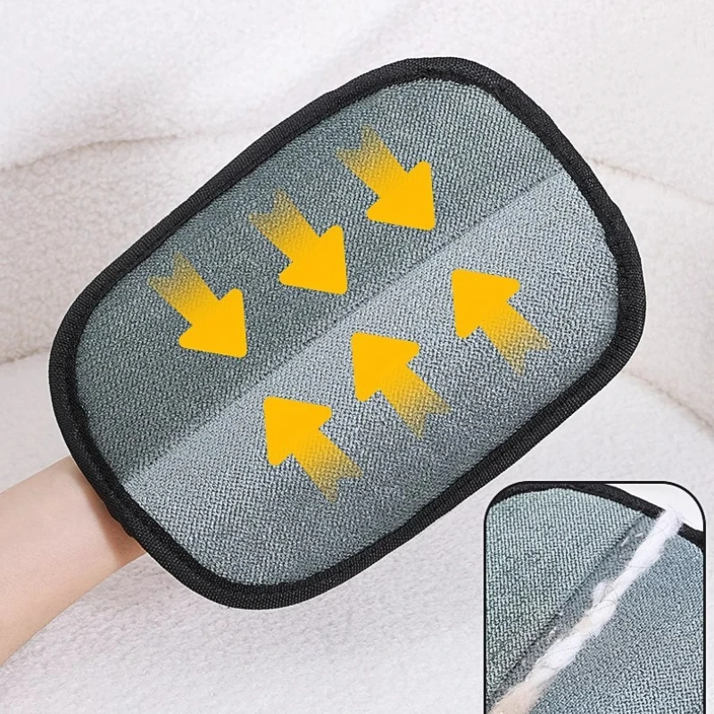 Pet Hair Remover Portable Washable Clothes Hair Dehairing Gloves Pet Cleaning Products Pet Accessories view 5