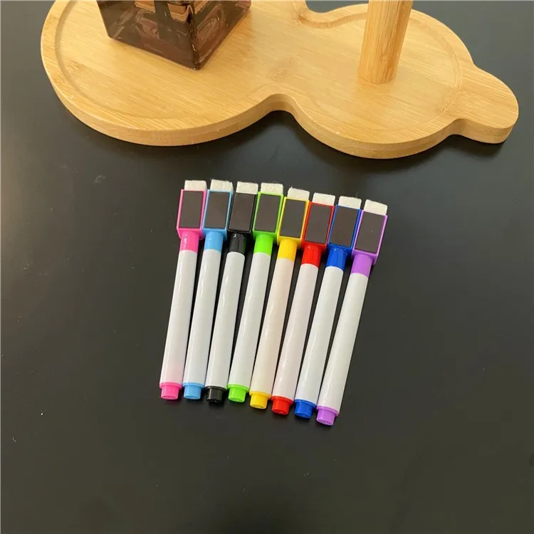 Magnetic Brush Erasable Paintbrush Set Baby Activity Board 8 Colors OPP Kit Colorful Whiteboard Pen for Children