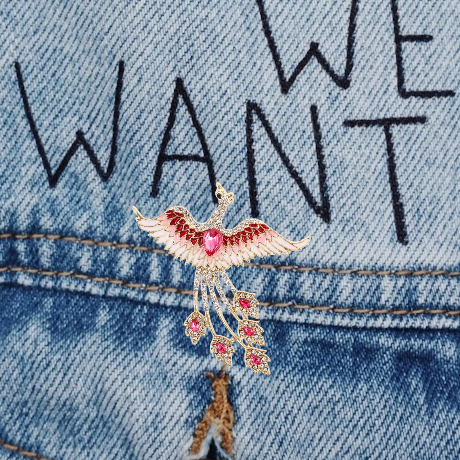 

Brooch Pin Elegant Crystal Rhinestone Jewelry for Women Holiday Wedding Suit Accessories Stylish Gift Christmas Brooch