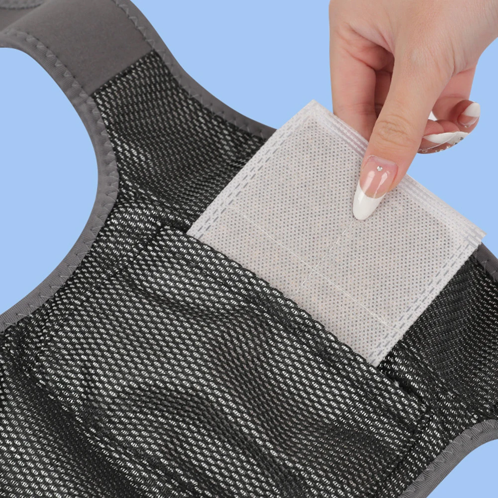 2025 التدفئة حزام تدليك الكاحل الكهربائية الساخنة ضغط الاهتزاز تدليك اليد المعصم والقدم الكاحل الحرس الفرقة الرسغ التفاف دعم B #5