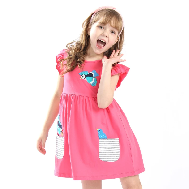 Summer European And American Children's Skirts Children's Skirts Girls' Fashionable Western Dresses Trendy Dresses