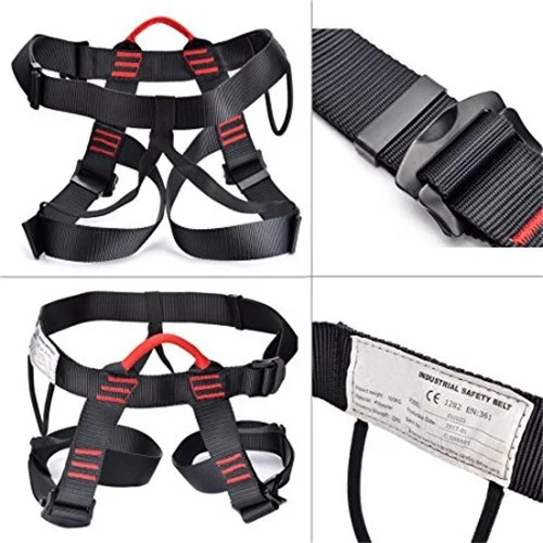 Mountain Tourist Waiting Mountaineering Equipment Safety Harness Height Outdoor Climbing Fast Acting