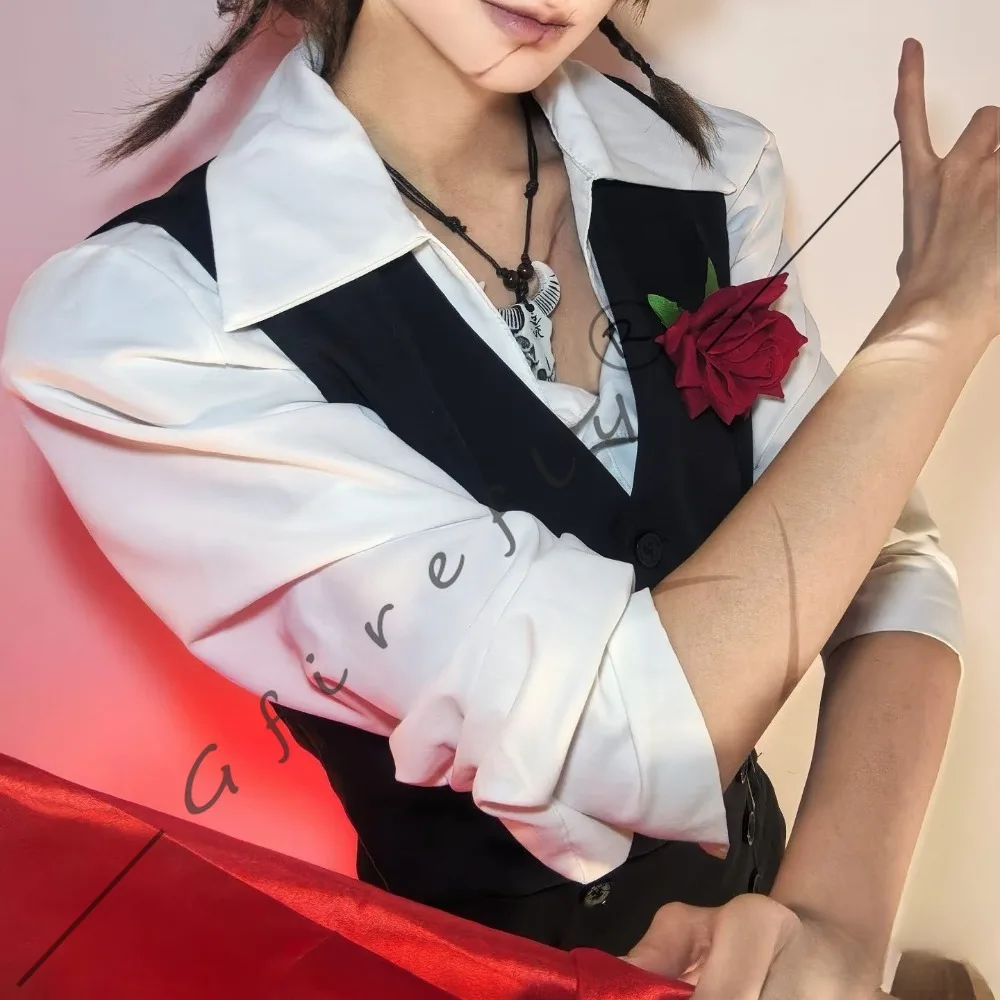 Identity V Matador Hernando Romero Suit Vest Cosplay Set Full Uniform Costume Adult Men Halloween Carnival Comic Con Outfit