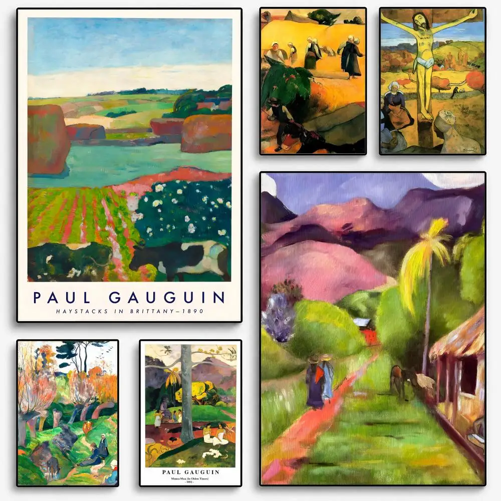 GAUGUIN  Print Art Poster Room Home Decoration Interior Wall Art Printing Garage Posters Gift