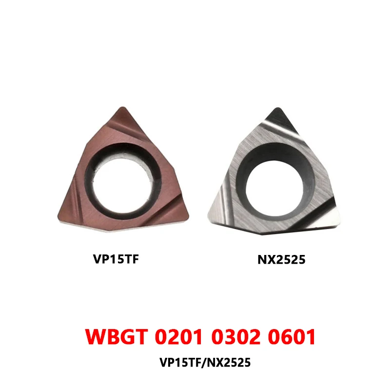 

WBGT 020102 WBGT020102 WBGT020104 WBGT030202 L-F VP15TF NX2525 Carbide Inserts CNC Lathe Tool Holder WBGT020102L-F WBGT020104L-F