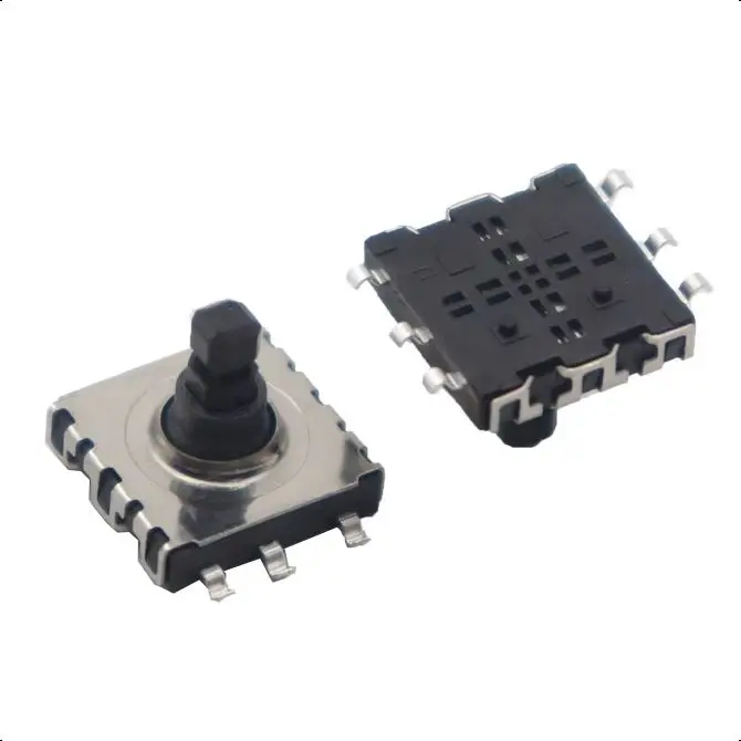 【10-2PCS】DIP SMD 5 Five way Switch Multi-direction Switch Touch Reset Key 10*10*10 MM Pin Multi direction 10X10X10 10X10X9mm