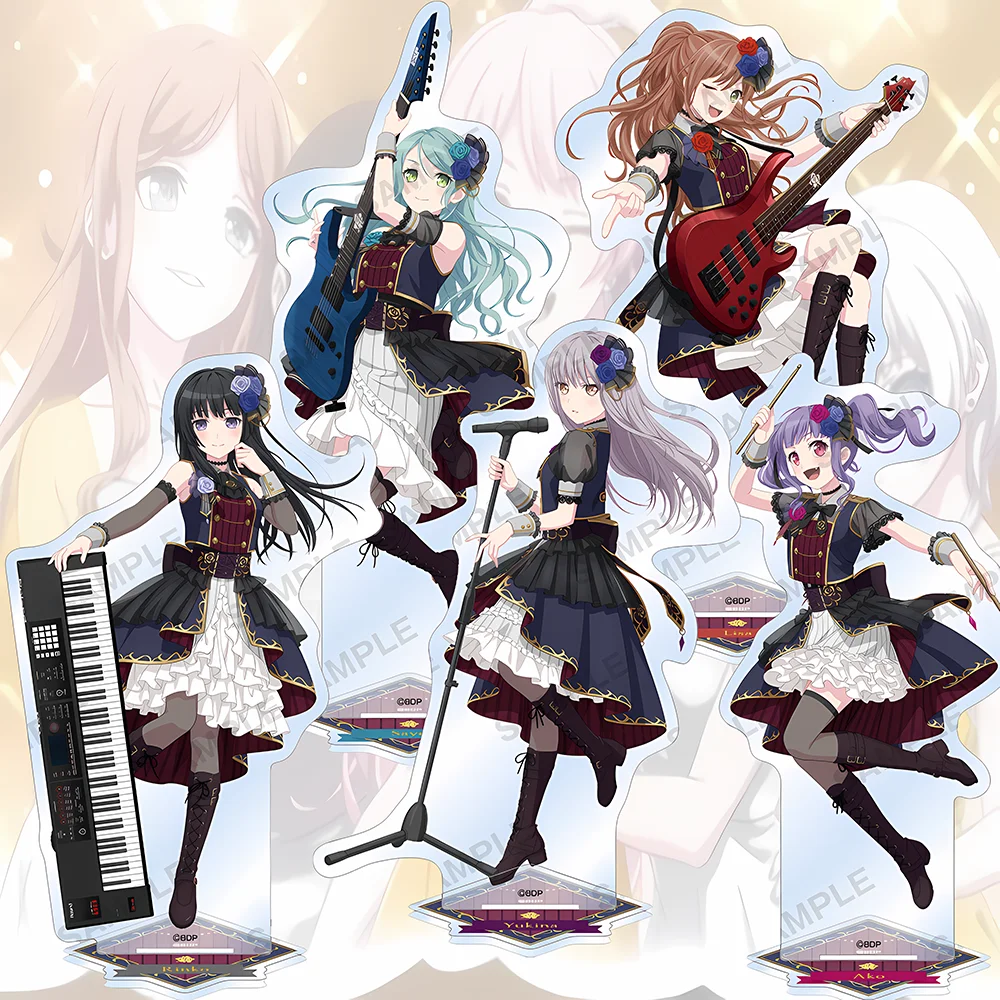 Anime BanG Dream! New 15cm Acrylic Stand, Band Girl Anime Character, Mother's Day Gift for Bedroom Home Keychain