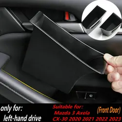 Car Trim Front Door Handle Storage Glove Box For Mazda 3 Axela CX-30 2020 2021 2022 2023