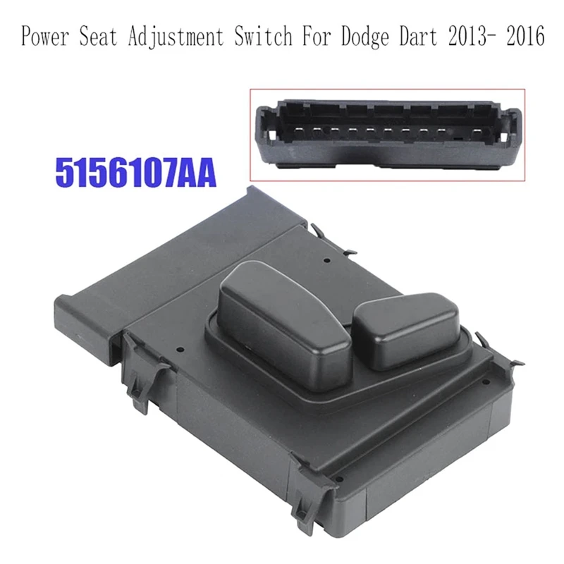 5156107AA Car 10 Pins Power Seat Switch For Dodge Dart 2013- 2016 Spare Parts Seat Adjustment Switch PSW179