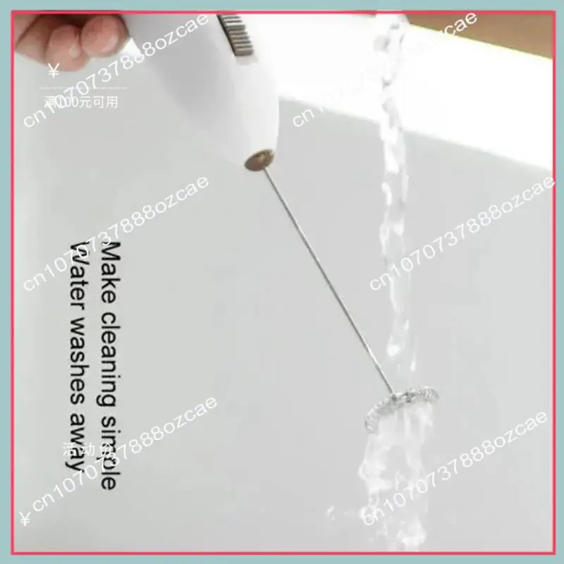 A26P ハンドヘルドステンレス鋼電気卵ビーターミルクティーコーヒーブレンダーポータブルベーキングミニミルク泡立て器