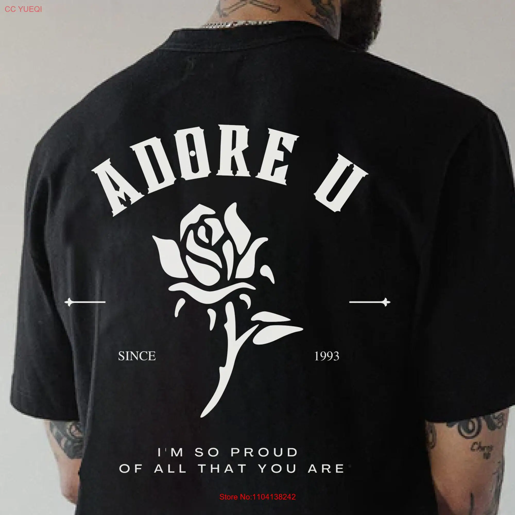 Adore u x Fred Again Comfort Colors T Shirt House Music Rave Techno Festival Concert Oversized Merch Electronic Dance EDM Club