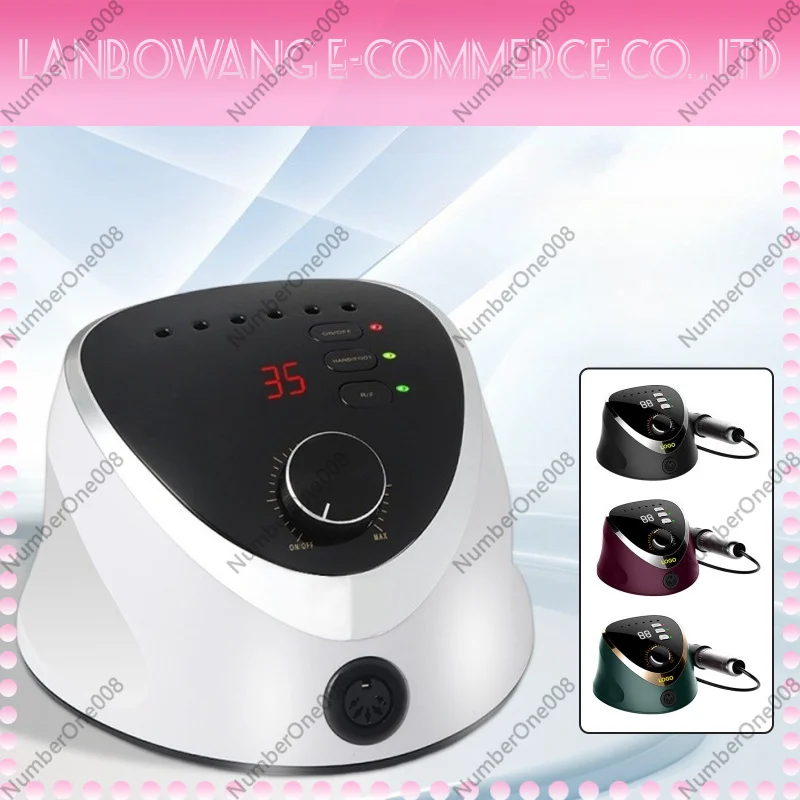 

35000 Rpm Powerful Nail Polisher Forward And Reverse Switching Nail Remover Grinder