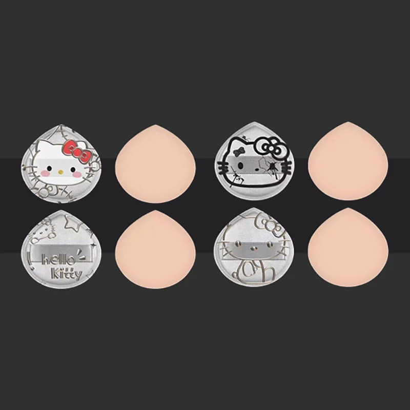 Cartoon Minisos Sanrioed Anime My Melody Kuromi Air Cushion Powder Puff Ins Girl Heart Kawaii Beauty Makeup Tool Festival Gifts