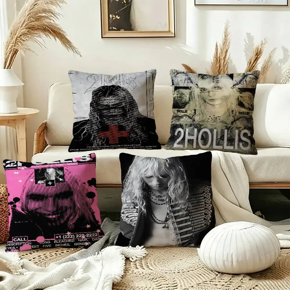 Rapper Singer 2-2hollis Maple Design Cushion Cover Happy Autumn Harvest decor Holiday Decorati Pillow Cover