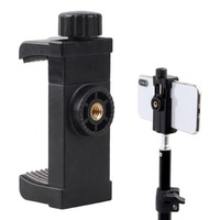 ERIKOLE Universa Tripod Stand Phone Clip 1/4 Inch Screw Hole Holder For Tripod Mobile Smart Phone Accessories Stand Mount