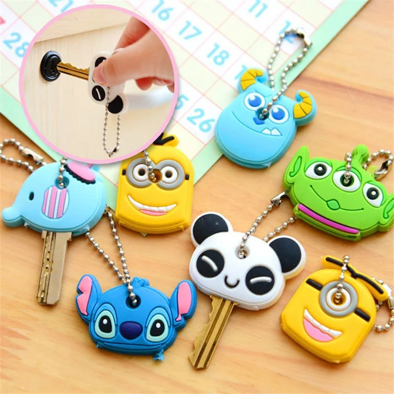 

Hot Selling Disney Cartoon Three-dimensional Keycase Stitch Small Pendant PVC Soft Rubber Keychain Manufacturer Wholesale