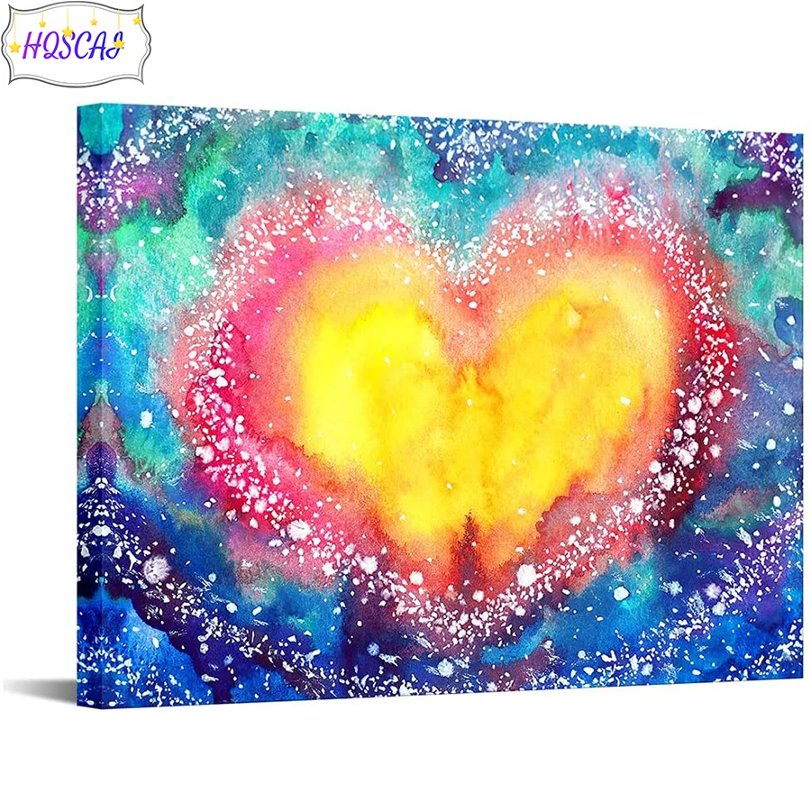 Full Square Diamond Love flame 5D DIY Diamond Painting 3D Embroidery Cross Stitch Rhinestone Painting Decor Wall Valentine's Gif