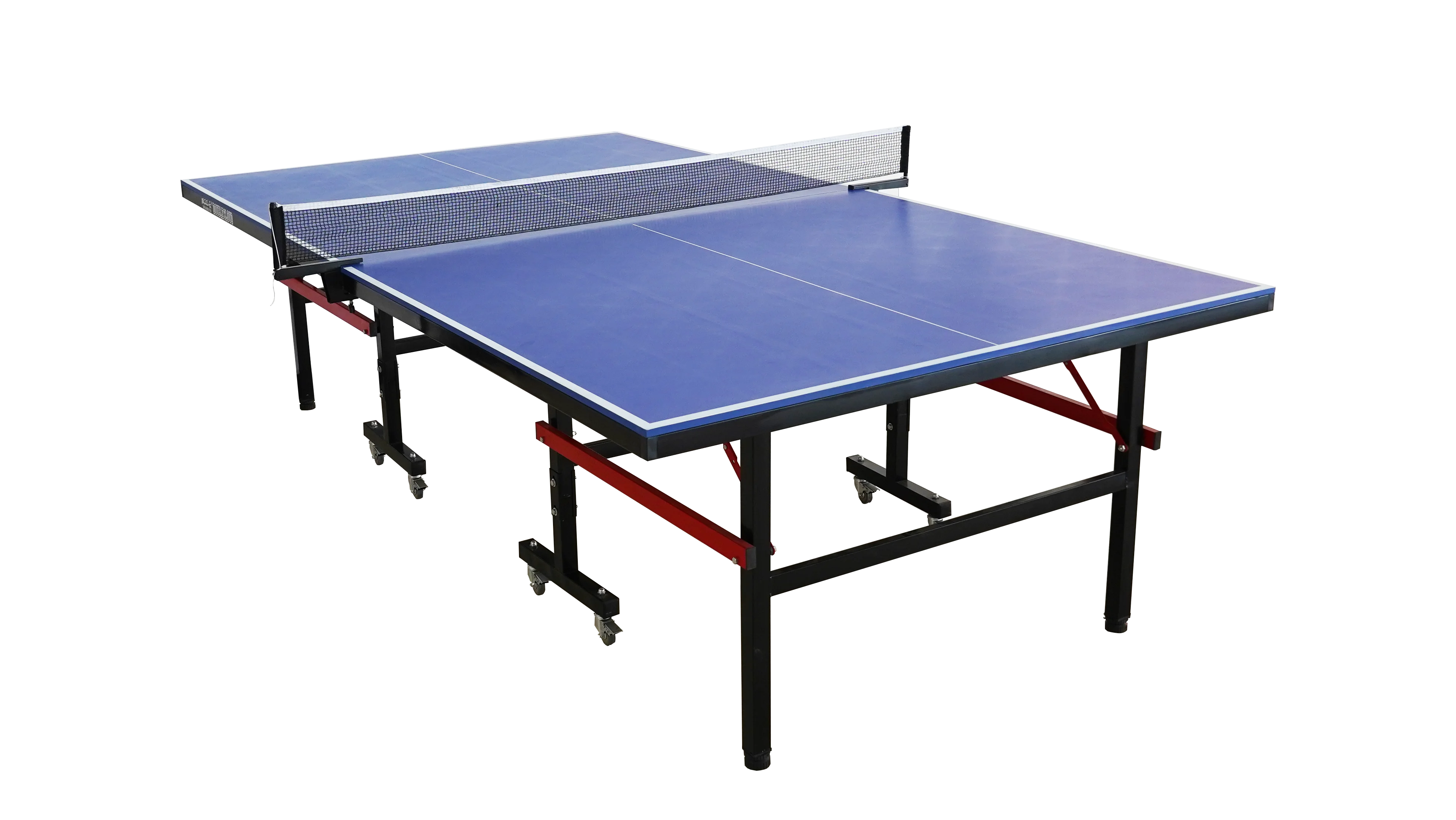 15mm Indoor Folding Table Tennis Table Stable Bounce Training Ping Pong Table for School Community Home Practice Sports Usepromo
