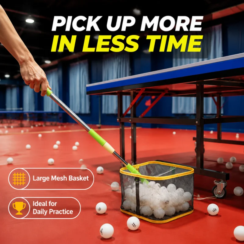 휴대용 피클볼 탁구공 수거기, 확장형 회수기, 롤러 텔 - Table Tennis Net Set 리뷰 및 가격
