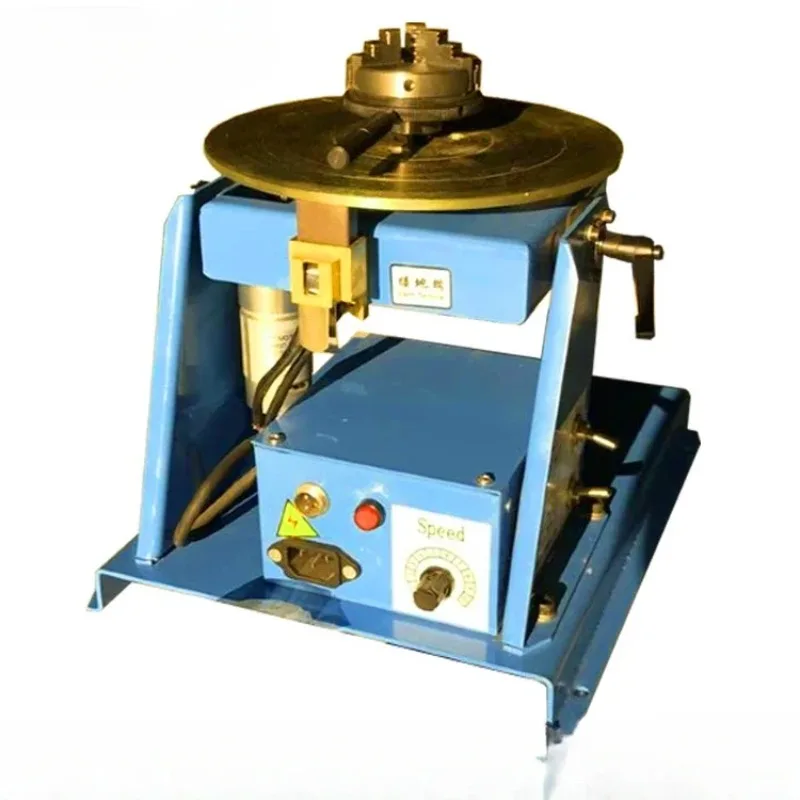 With K01-63 3 Jaws Chucks and Torch Holder for Welding BY-10T Mini Welding Positioner 110/220V Rotator Turn Equipment