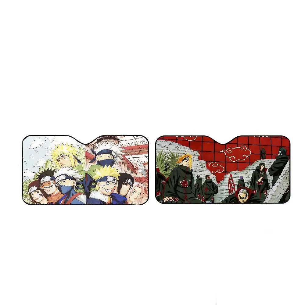 Naruto Windshield Sunshade Car Window Windscreen Cover Sun Shade Auto Sun Visor Car-covers Car Solar Protection
