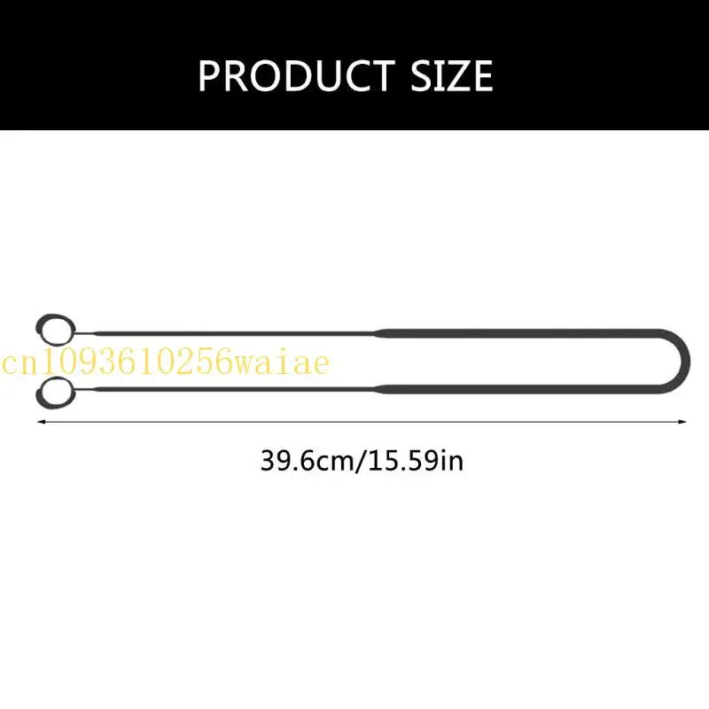 652F أشرطة أذن مريحة كابل حامل الحبل السيليكون لعشاق وركاب سماعات الأذن الجديدة